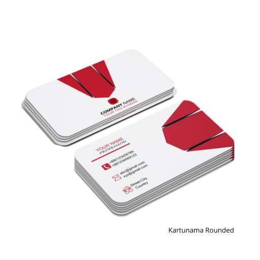 kartunama rounded map kertas