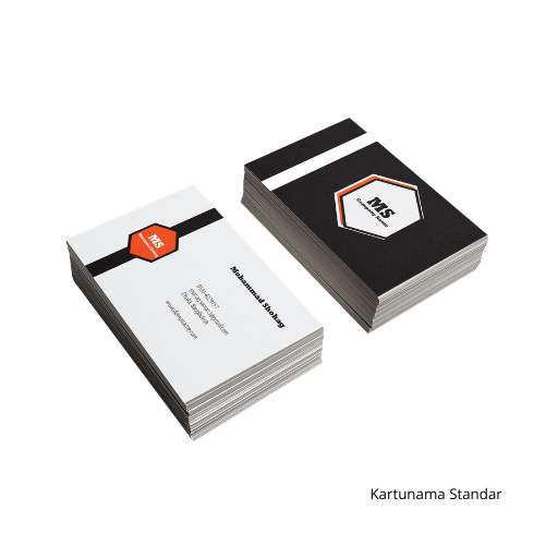kartunama standar map kertas