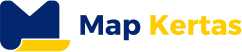 logo cetak map kertas