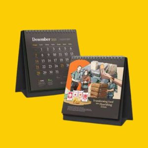 produk map kertas kalender meja