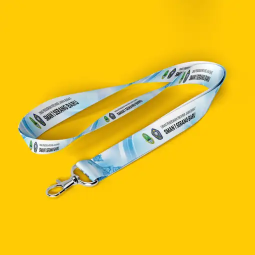 lanyard map kertas
